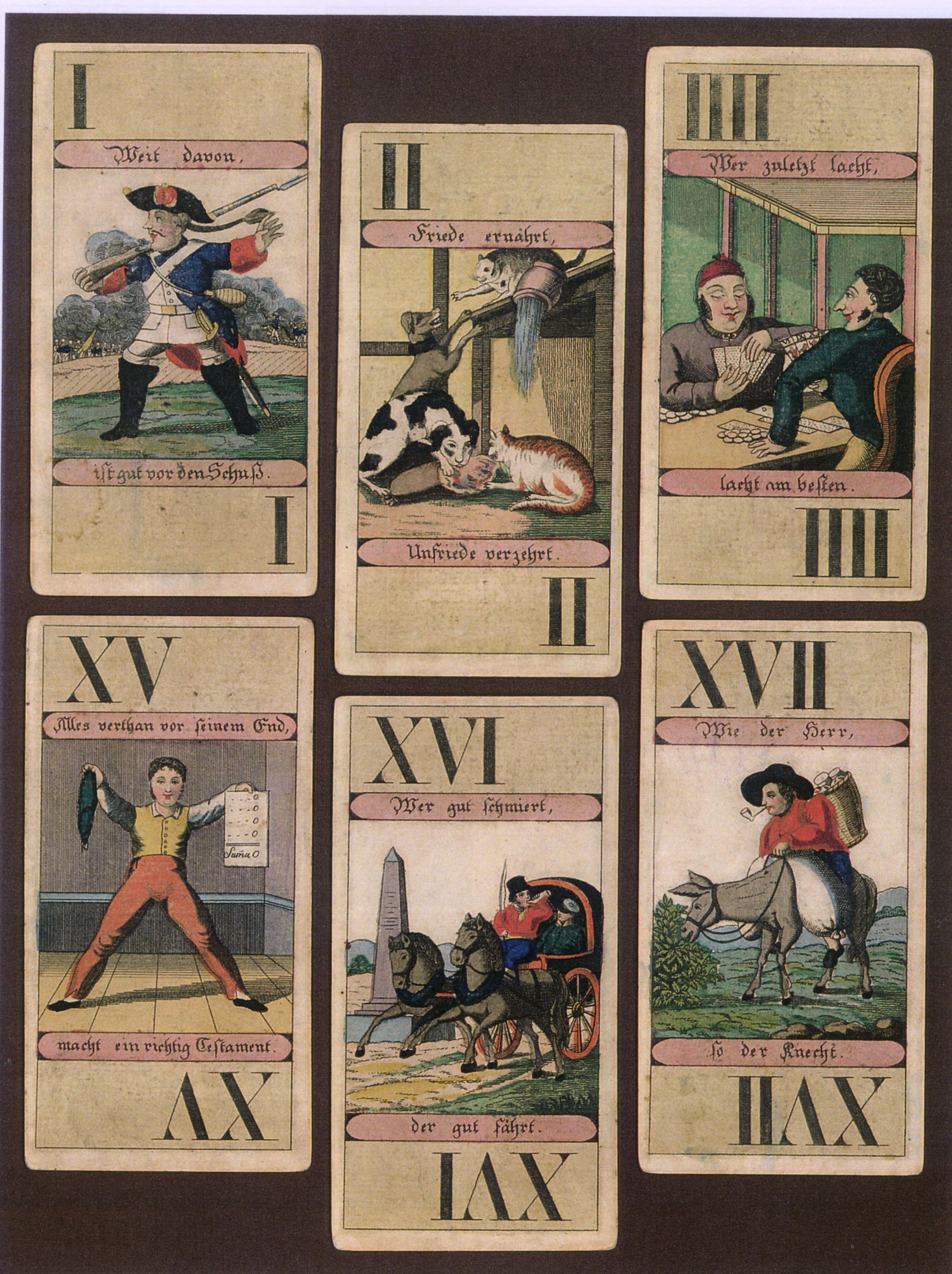 tarot with proverbs
