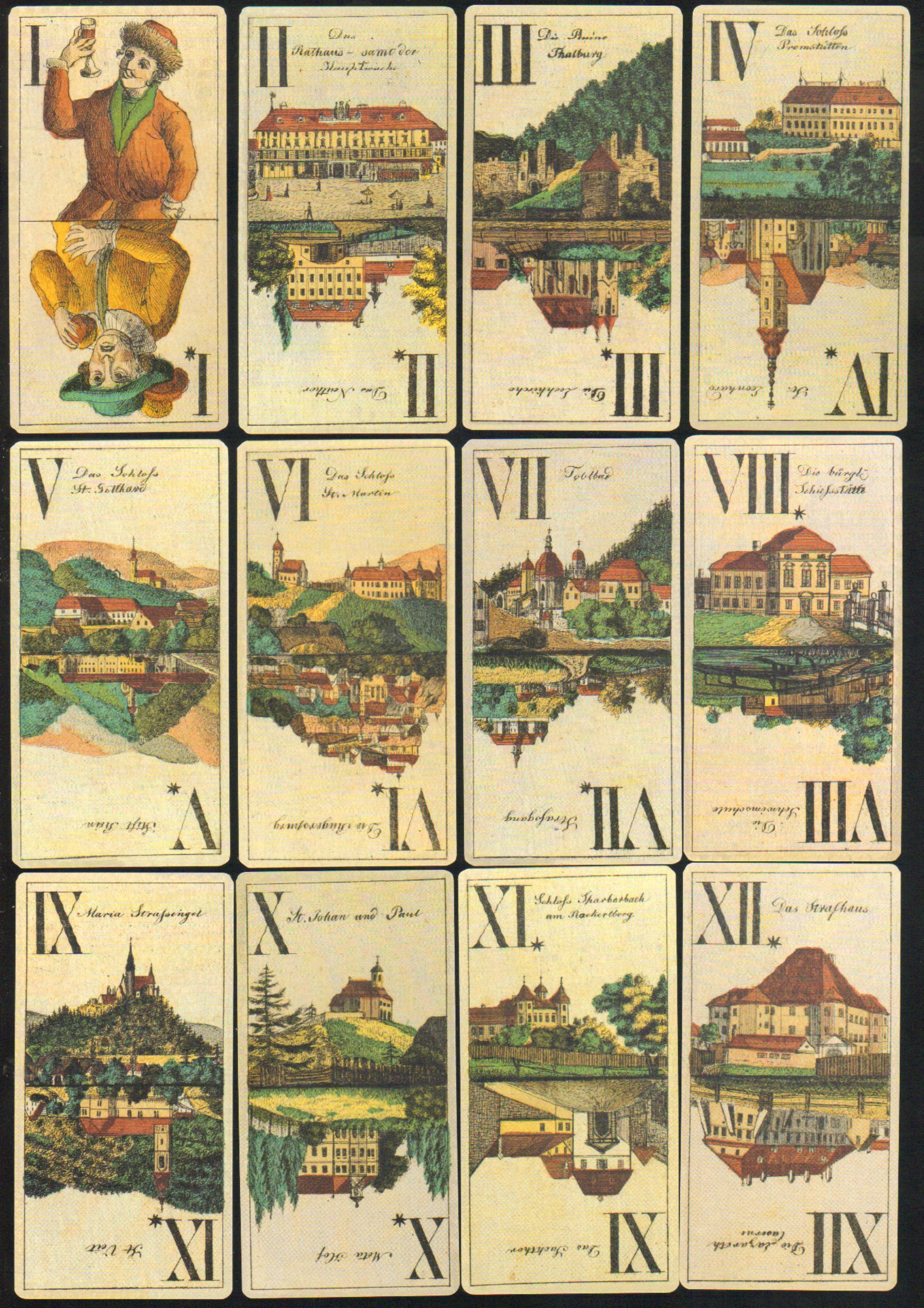 scenic tarot