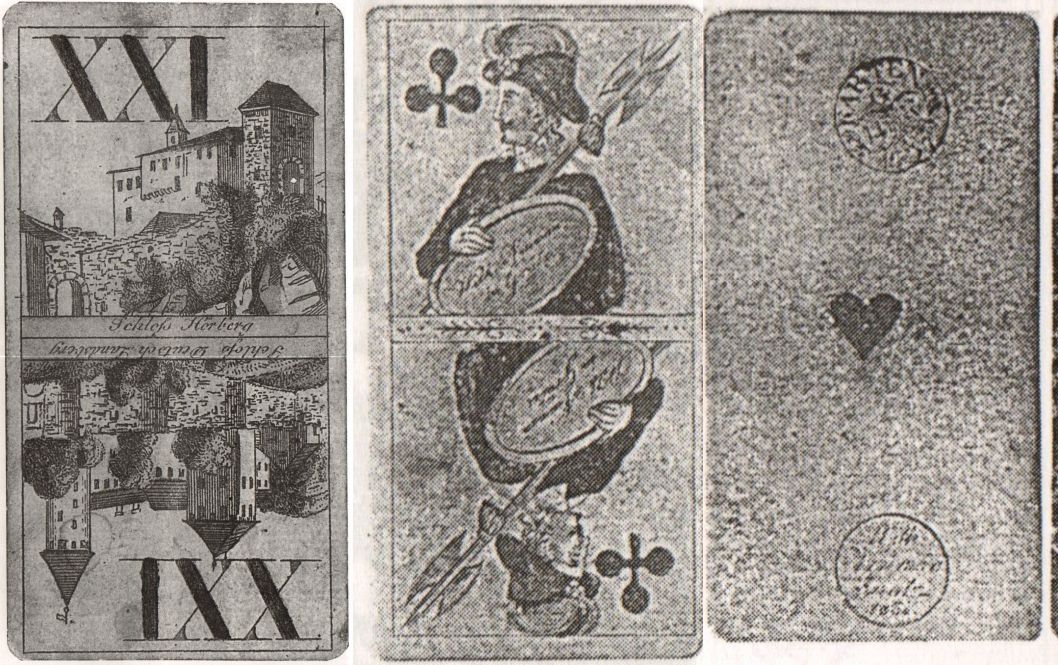 Tarock with castles and fortresses from Styria