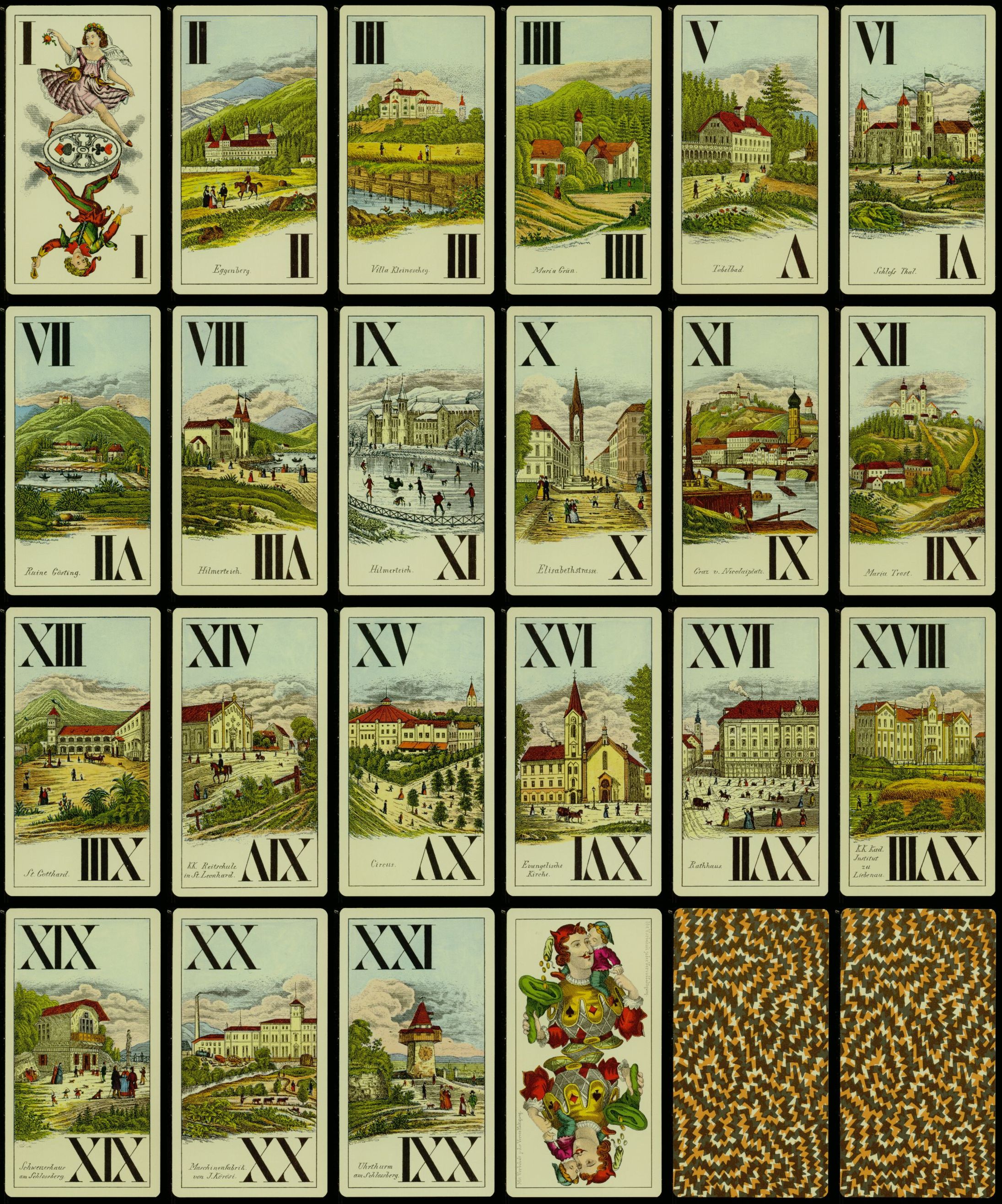 Tarock with views of Graz