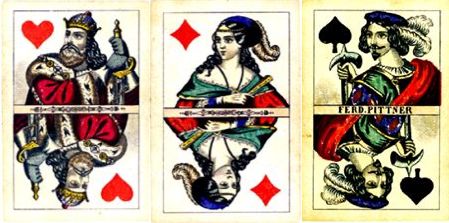 Whist playing cards